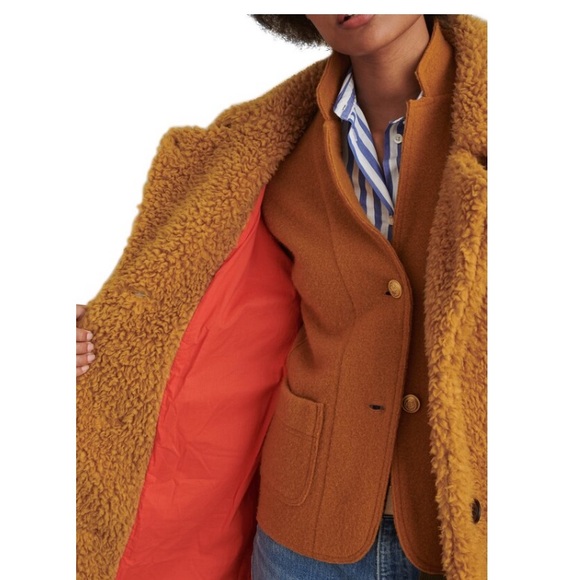 Women's Alex Mill Fleece Tie Waist Jacket - Picture 5 of 15